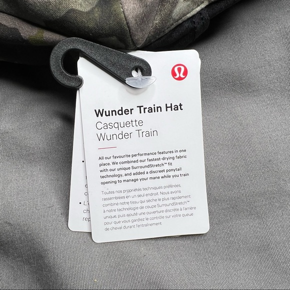 Lululemon Wunder Train Hat NWT Size XS/S *Brand New Never Worn* Green Camo - Picture 11 of 16